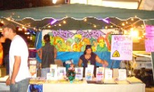 The PartySmart booth at 'EMFC 2003,' 9/6/2003