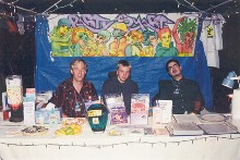 The PartySmart booth at 'Strictly Junggle III,' 7/7/2001