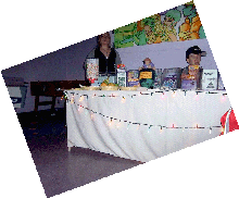 The PartySmart booth at 'Survival of the Illest,' 11/15/2002